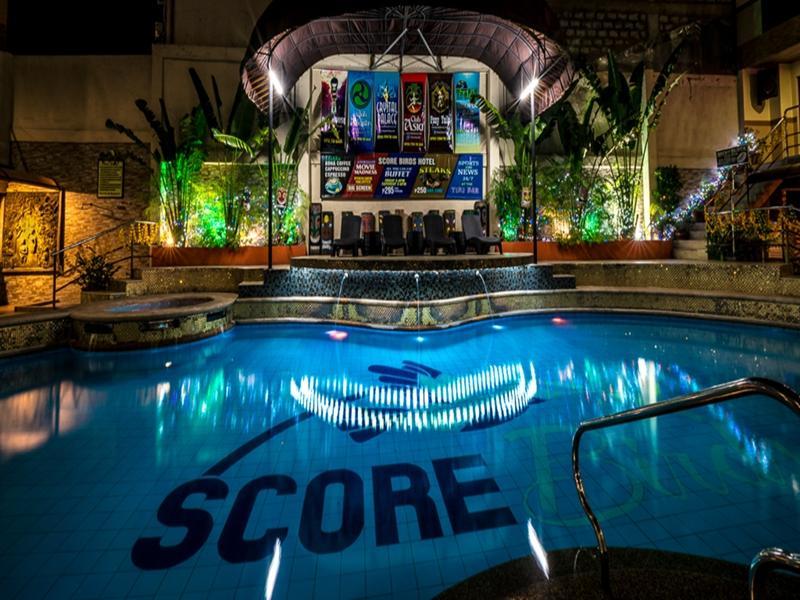 Score Birds Hotel Ángeles Exterior foto